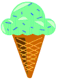 Mint ice cream